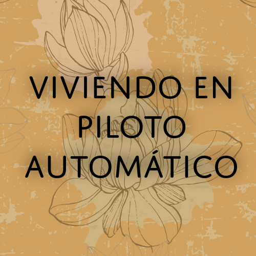 viviendo en piloto automático